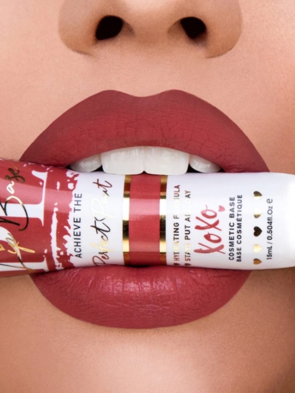 P. Louise Lip Base Matte Cream Lipstick in All Night NWT